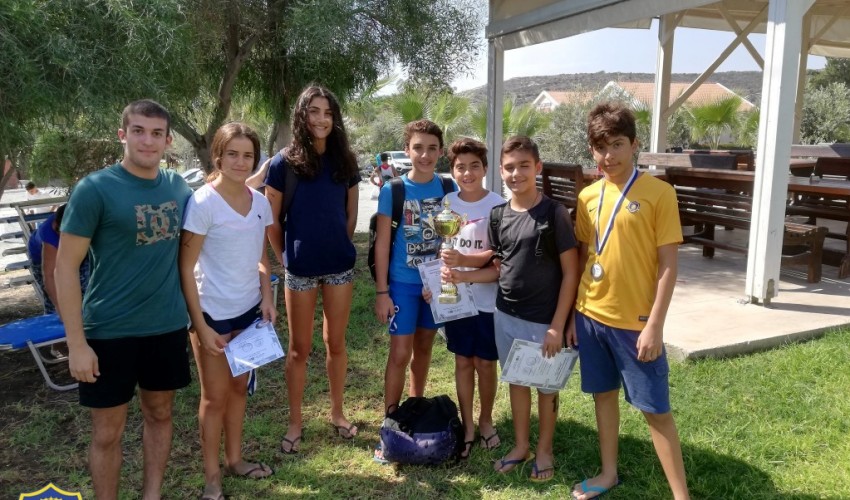 The English School Modern Biathlon Team - 3rd Place in the Pancyprian Competition